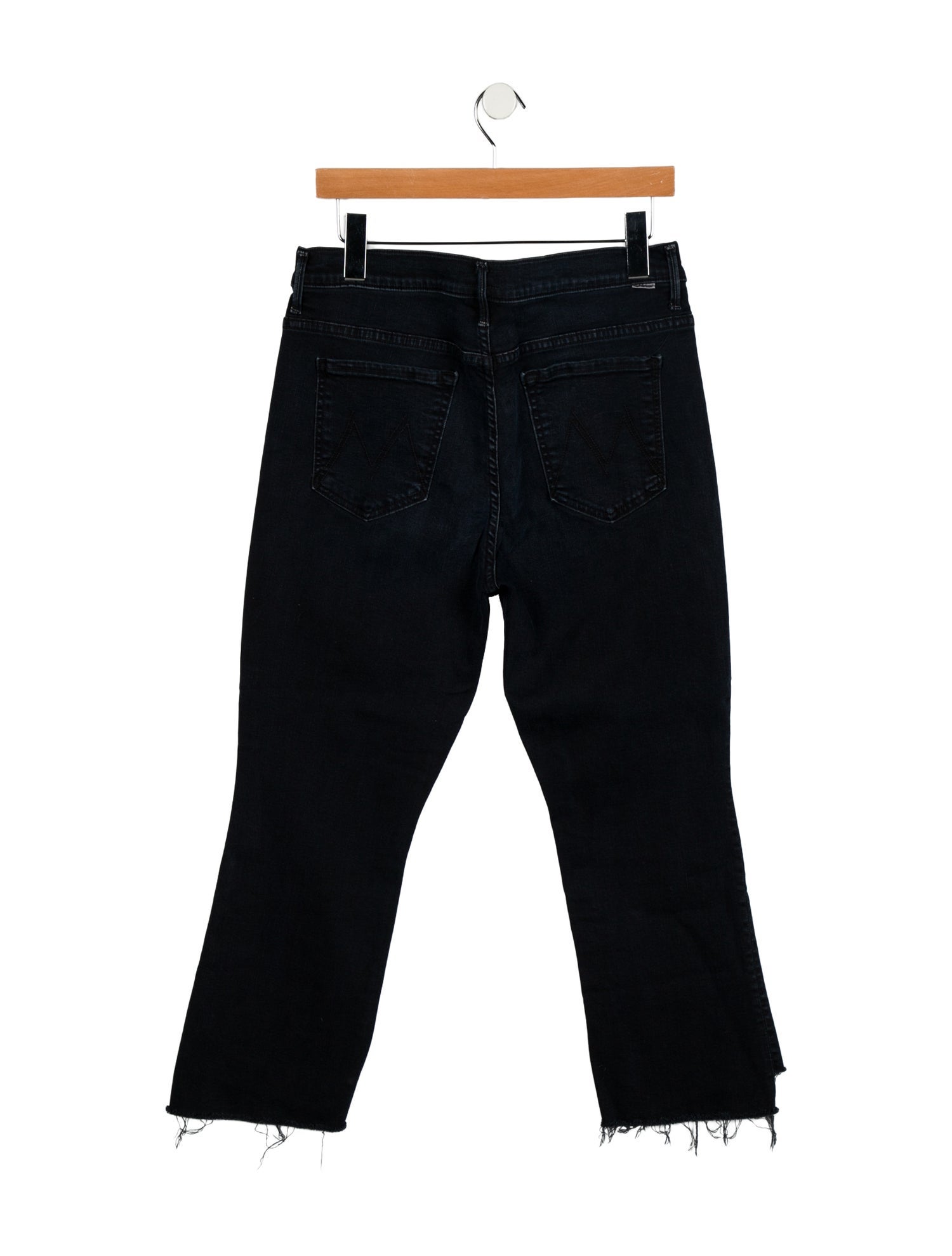 Mother Mid-Rise Straight Leg Jeans